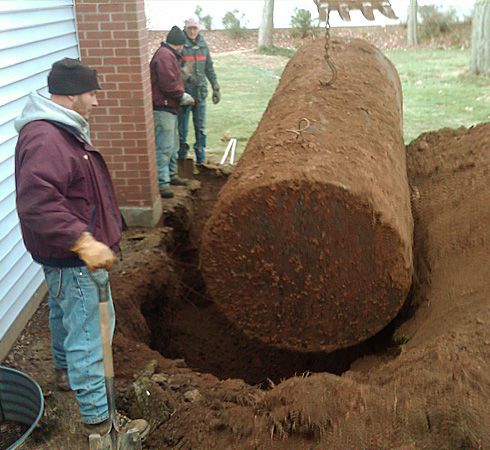 Oil Tank Removal - South Windsor CT