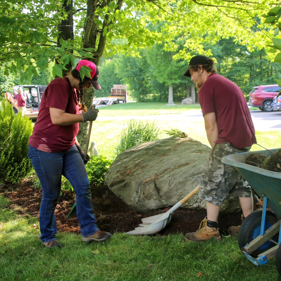 Professional landscaping service in South Windsor & Mansfield, CT